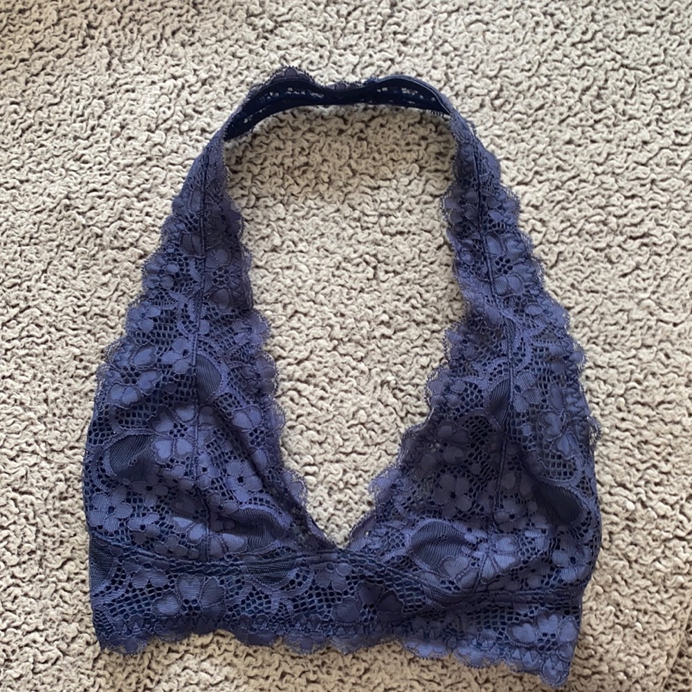 Free People bralette - navy blue